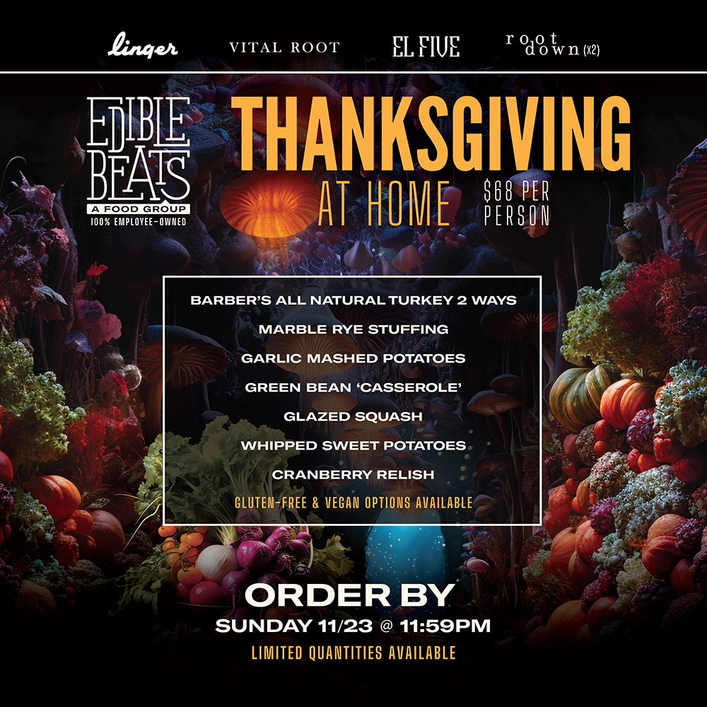 Edible Beats - Thanksgiving at Home - 2025
