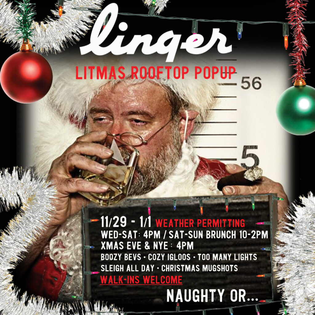 Linger Litmas Rooftop Popup