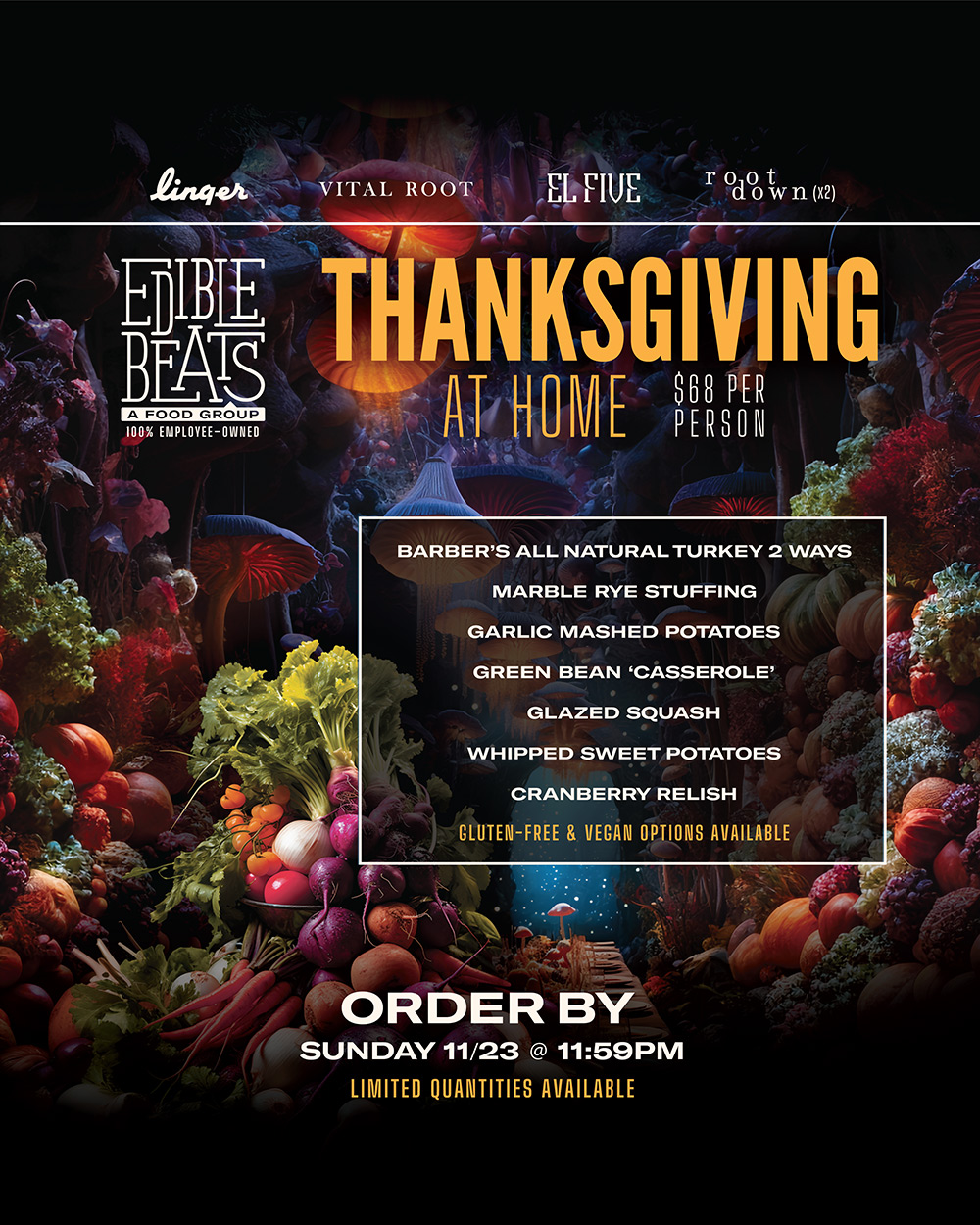 Edible Beats - Thanksgiving at Home - 2025